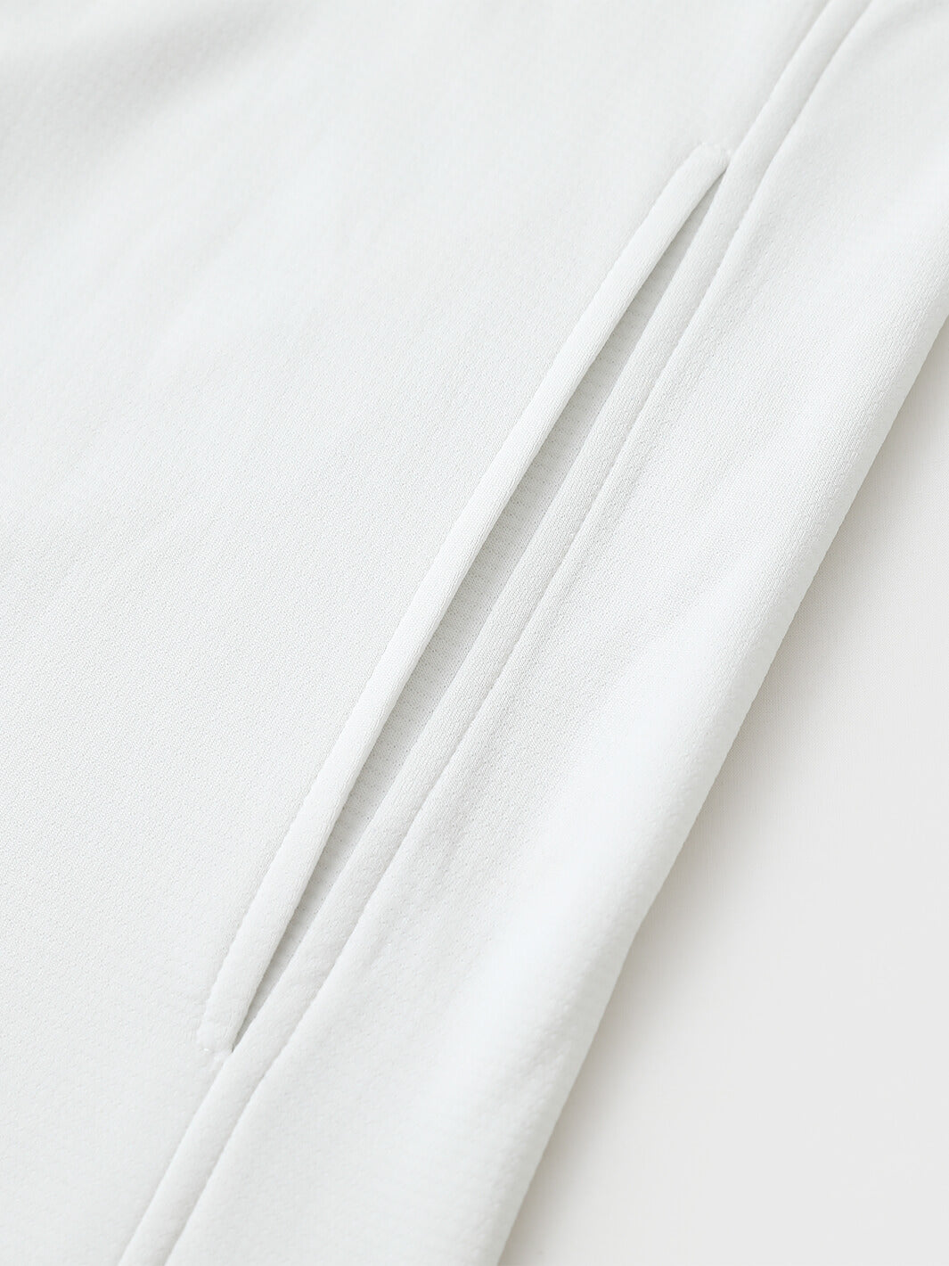 Heather Performance Golf Hoodie For Men-White