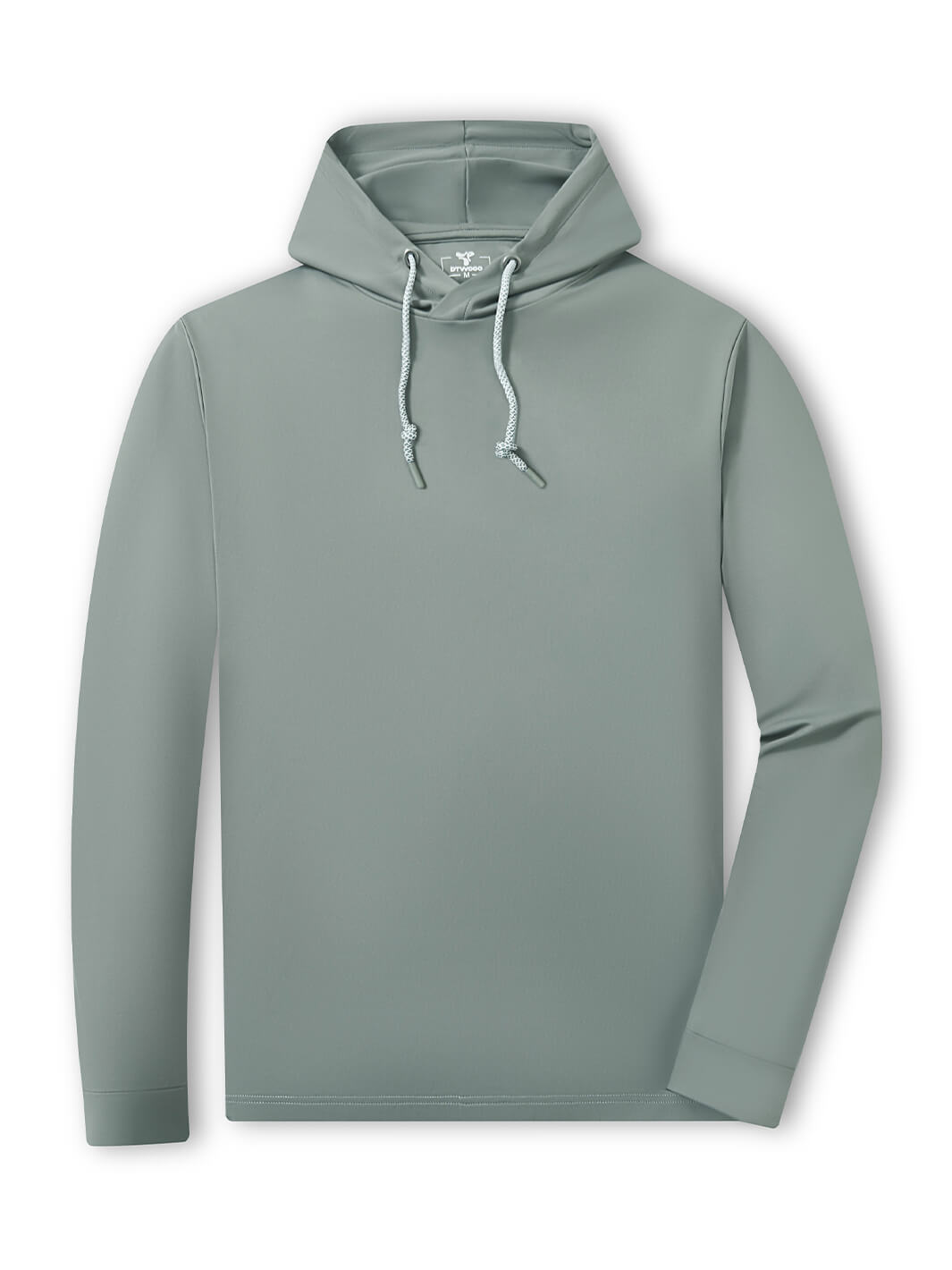 Solid Performance Golf Hoodie For Men-Jungle Green
