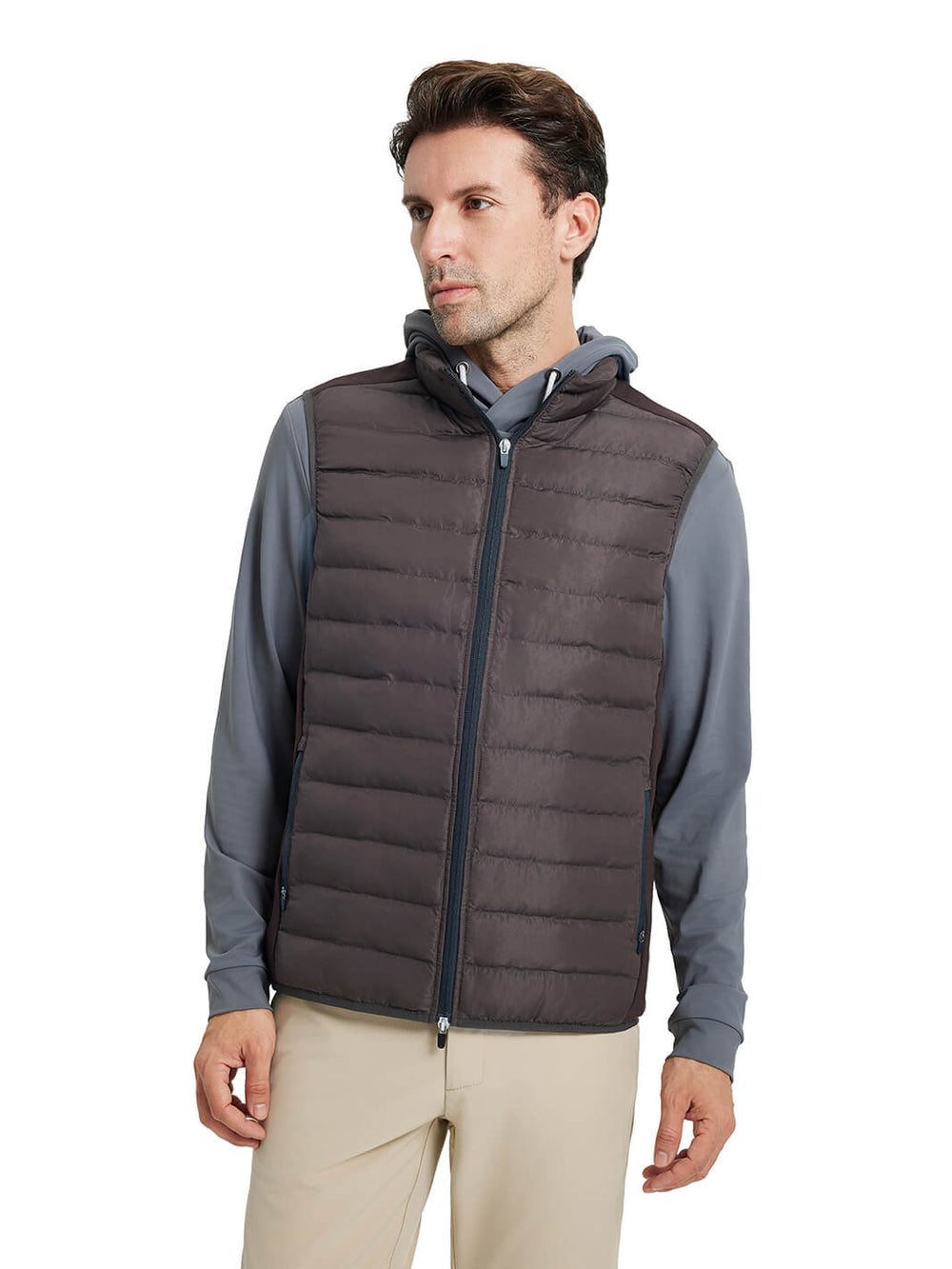 Waterproof Performance Vest-Brown