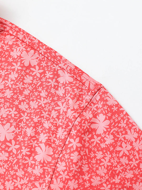 Men's Print Performance Polo-WATERMELON PRTAL STEP