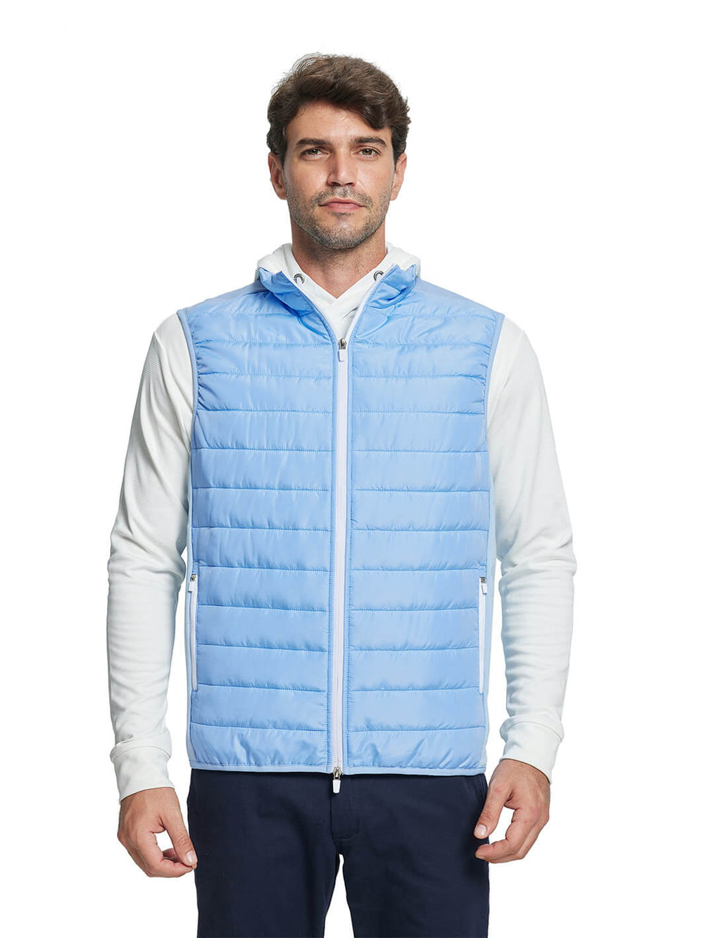 Waterproof Performance Vest-Sky Blue