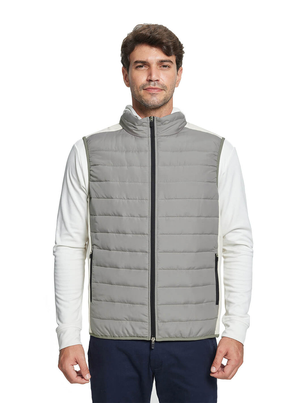 Waterproof Performance Vest-Light Grey
