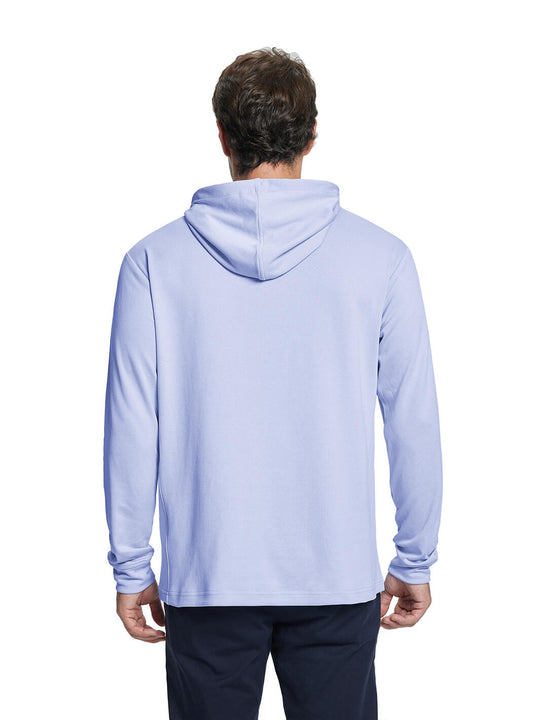 Heather Performance Golf Hoodie For Men-Lavender