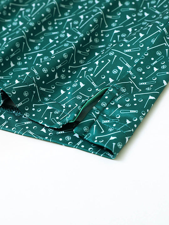 Men's Print Performance Polo-SPORT