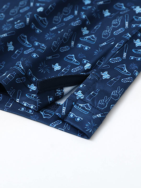 Men's Print Performance Polo-DAILY