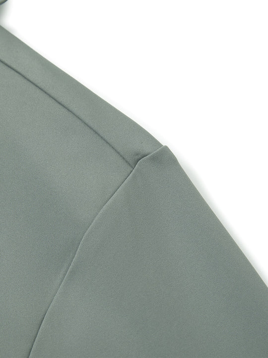 Solid Performance Golf Hoodie For Men-Jungle Green