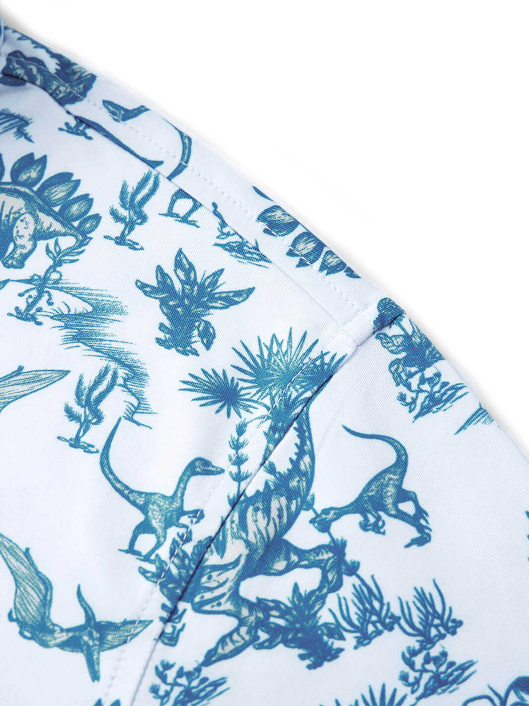 Print Performance Golf Shirt For Men-Jurassic