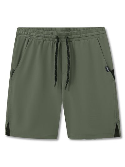 Gym Short [7.5"]-GRAY GREEN