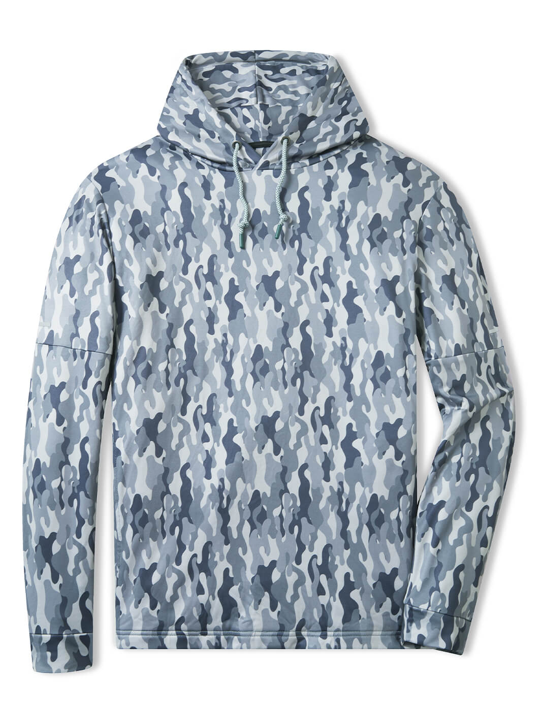 Print Performance Fleece Golf Hoodie For Men-Camouflage