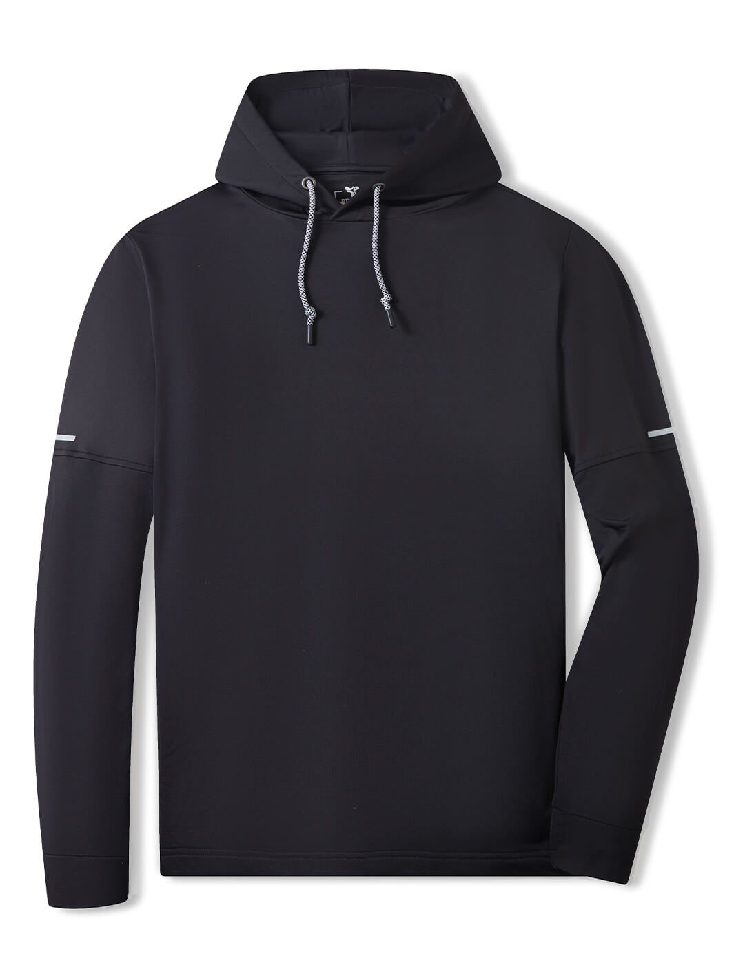 Solid Performance Fleece Golf Hoodie For Men-Meteorite