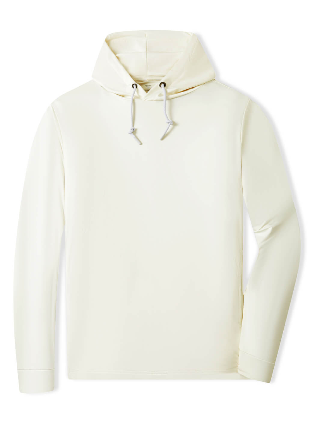 Solid Performance Golf Hoodie For Men-Cream