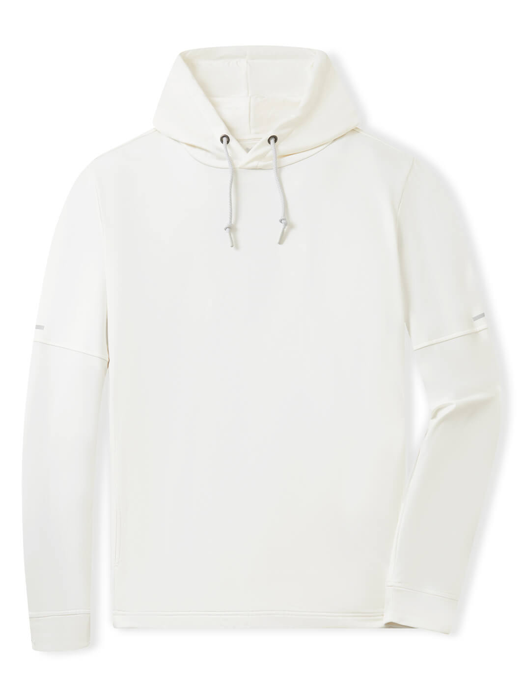 Solid Performance Fleece Golf Hoodie For Men-Cloud Dancer