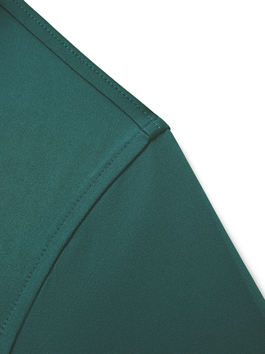 Designed Collared Solid Performance Golf Shirt For Men-Nordic Pine Green
