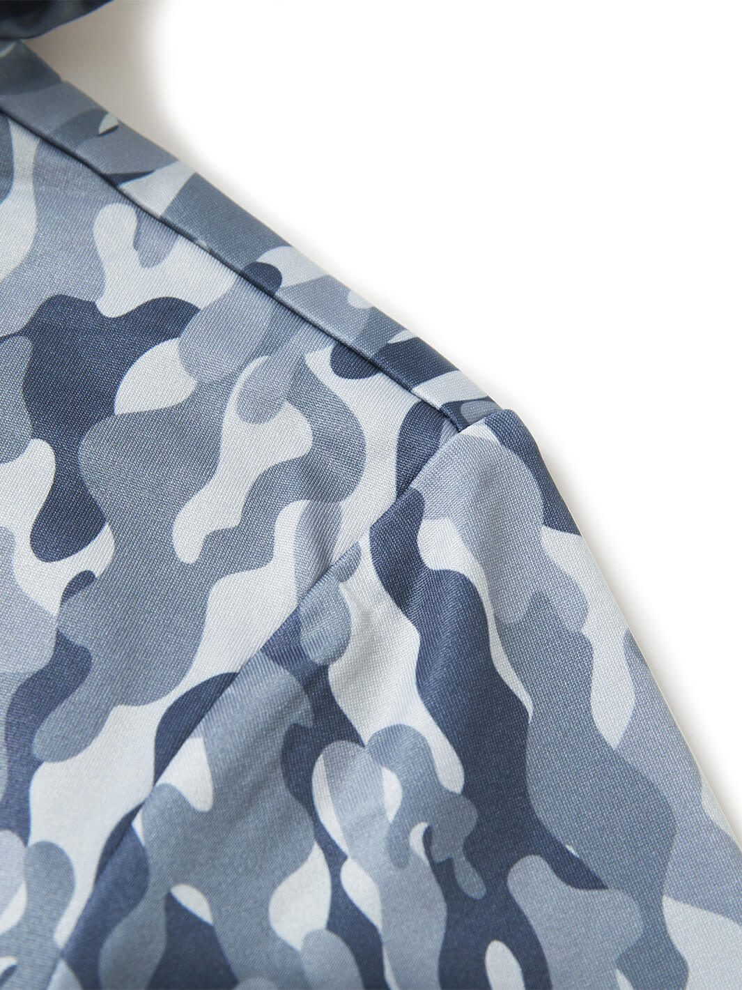 Print Performance Fleece Golf Hoodie For Men-Camouflage