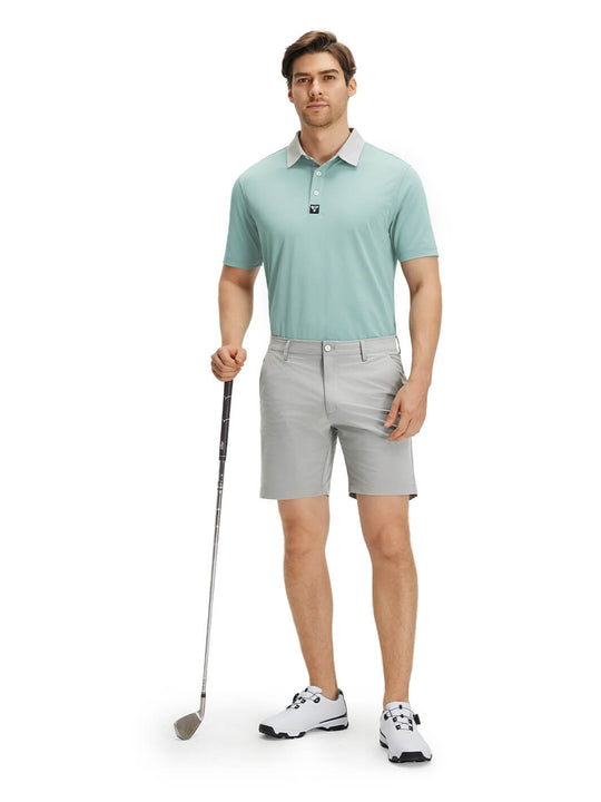 DTWOOO | Water Resistant Short [7.5"]-Light Gray | Men's Shorts