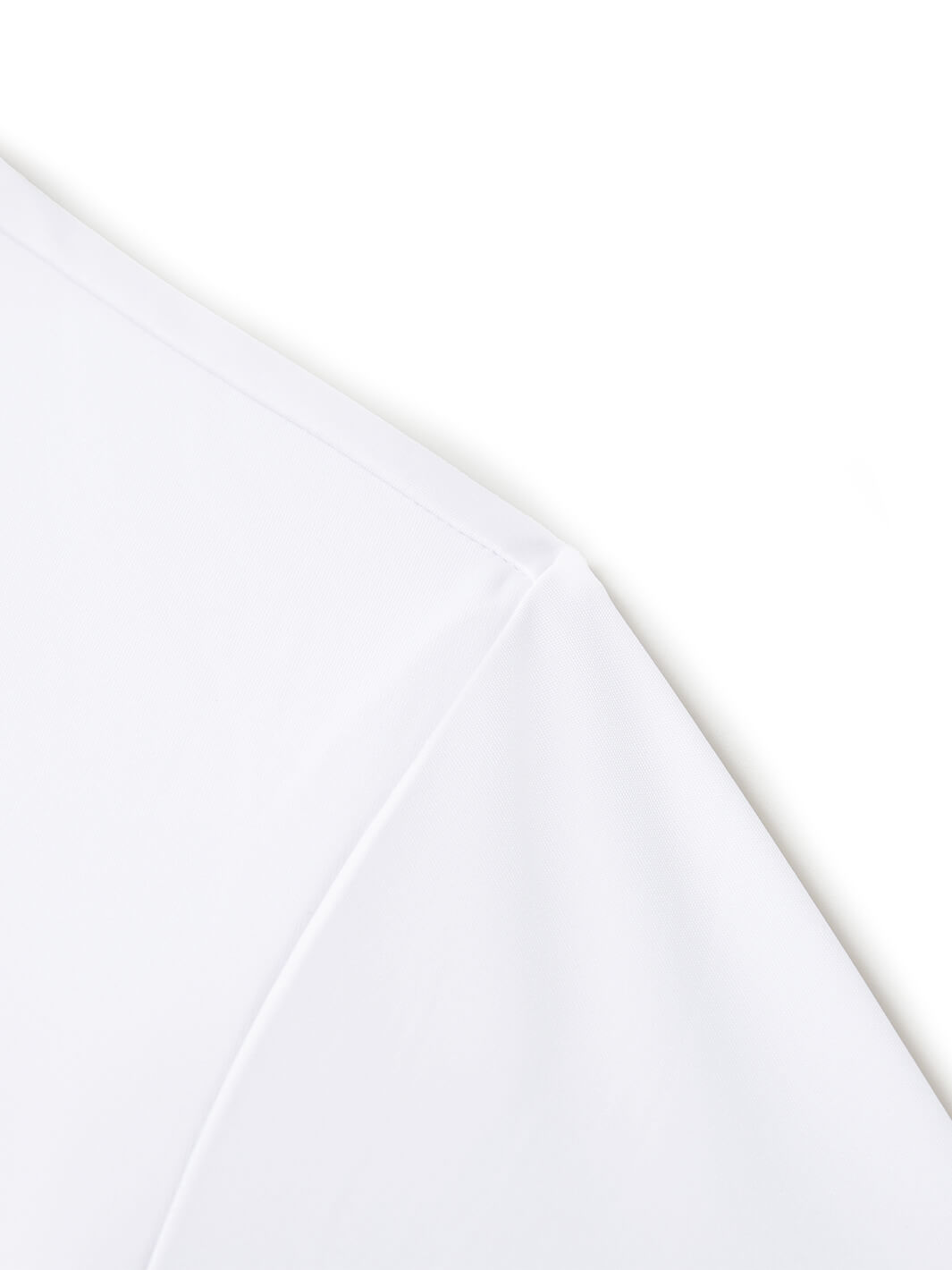 Solid Performance Golf Hoodie For Men-Pure White