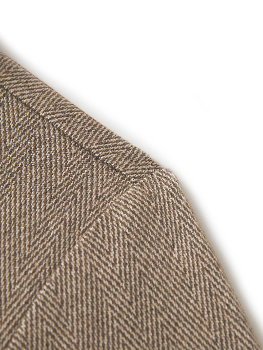 Herringbone Performance Golf Hoodie For Men-Caramel