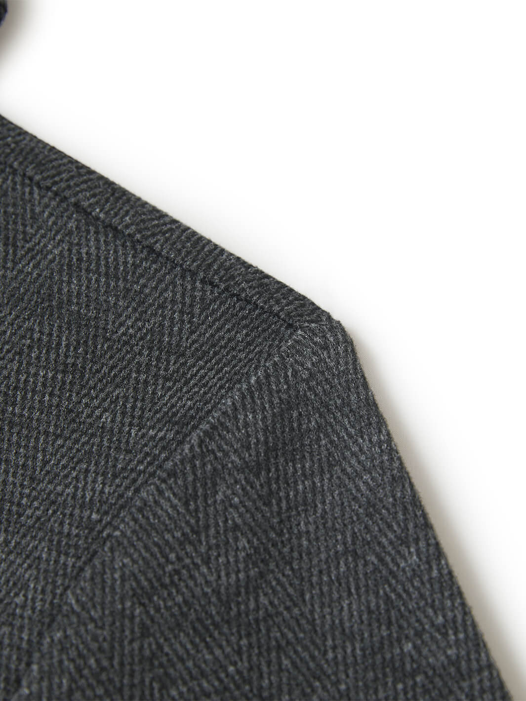Herringbone Performance Golf Hoodie For Men-Black