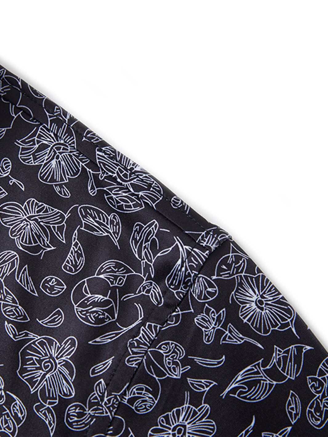 Print Performance Golf Shirt For Men-Morning Glory