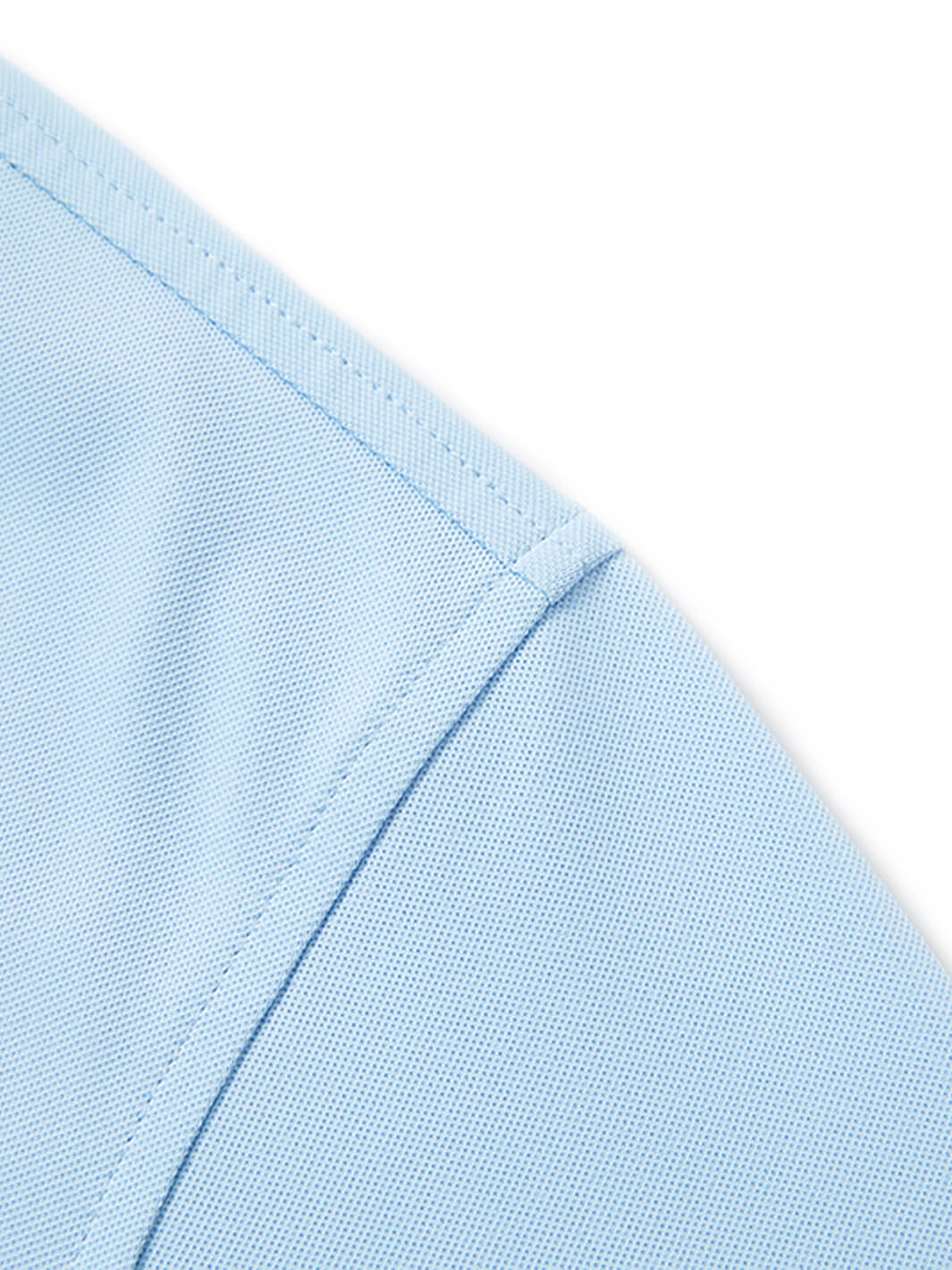 Tech Pique Performance Golf Shirt For Men-Sky Blue