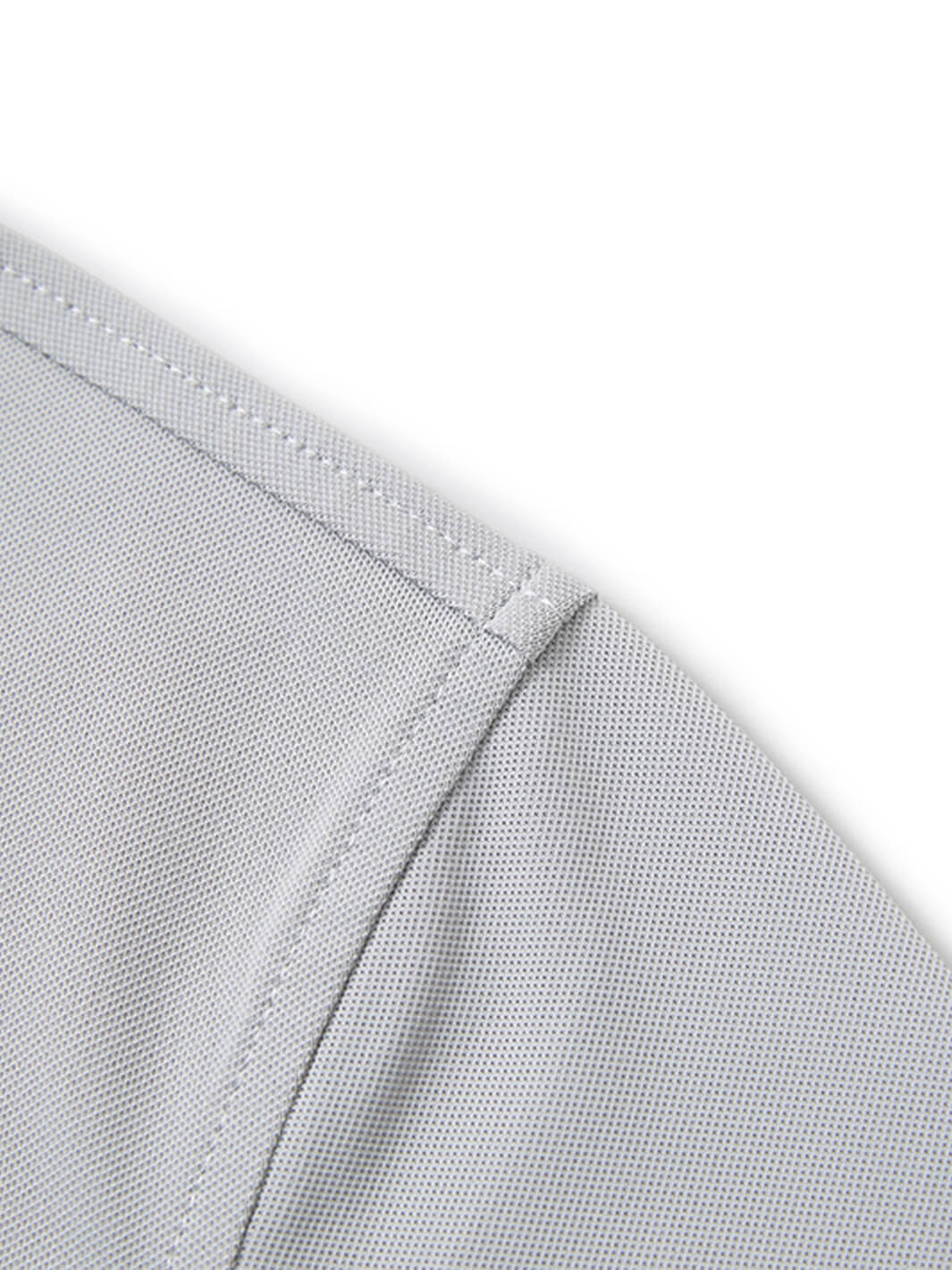 Tech Pique Performance Golf Shirt For Men-Light Grey