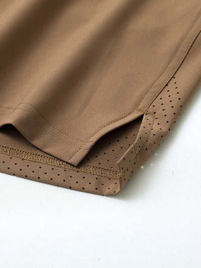 Gym Short [7.5"]-DARK KHAKI