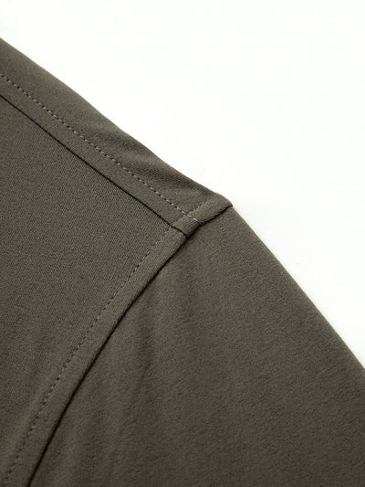 Hidden Zip Pocket Performance Polo-TAUPE