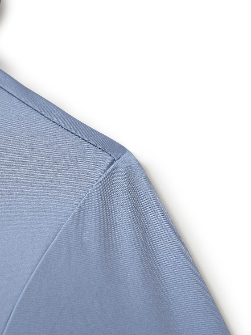 Solid Performance Golf Hoodie For Men-Steel Blue