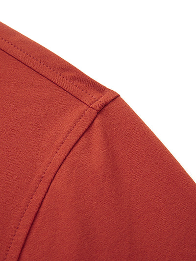 Hidden Zip Pocket Performance Polo-TITIAN RED