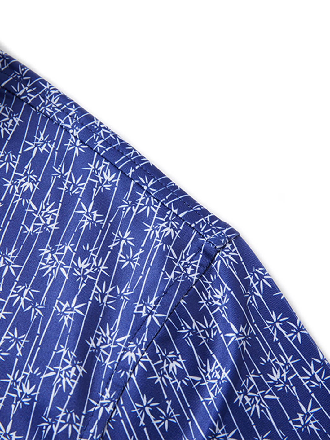 Print Performance Golf Shirt For Men-Bamboo