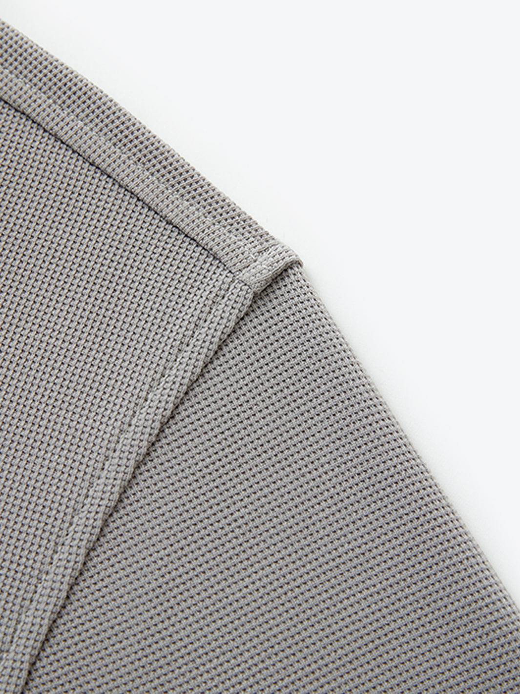 Waffle Jacquard Performance Polo-LIGHT GREY