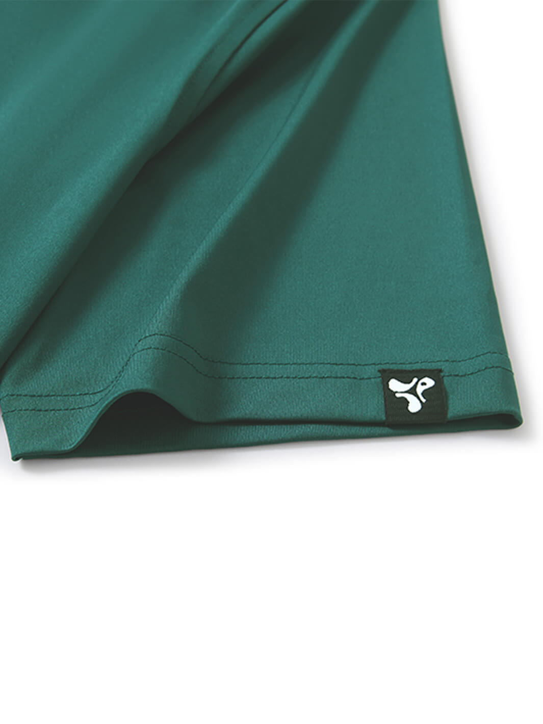Designed Collared Solid Performance Golf Shirt For Men-Nordic Pine Green