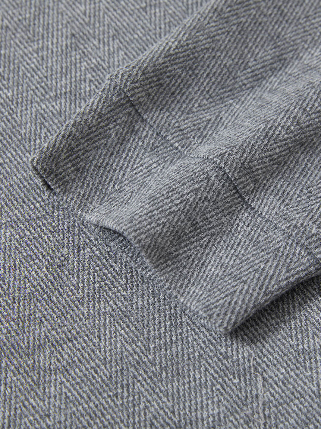 Herringbone Performance Golf Hoodie For Men-Dark Gray