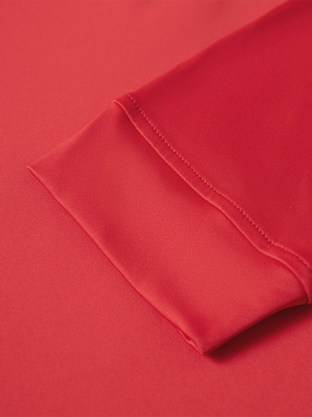 Solid Performance Golf Quarter Zip For Men-Oxford Red