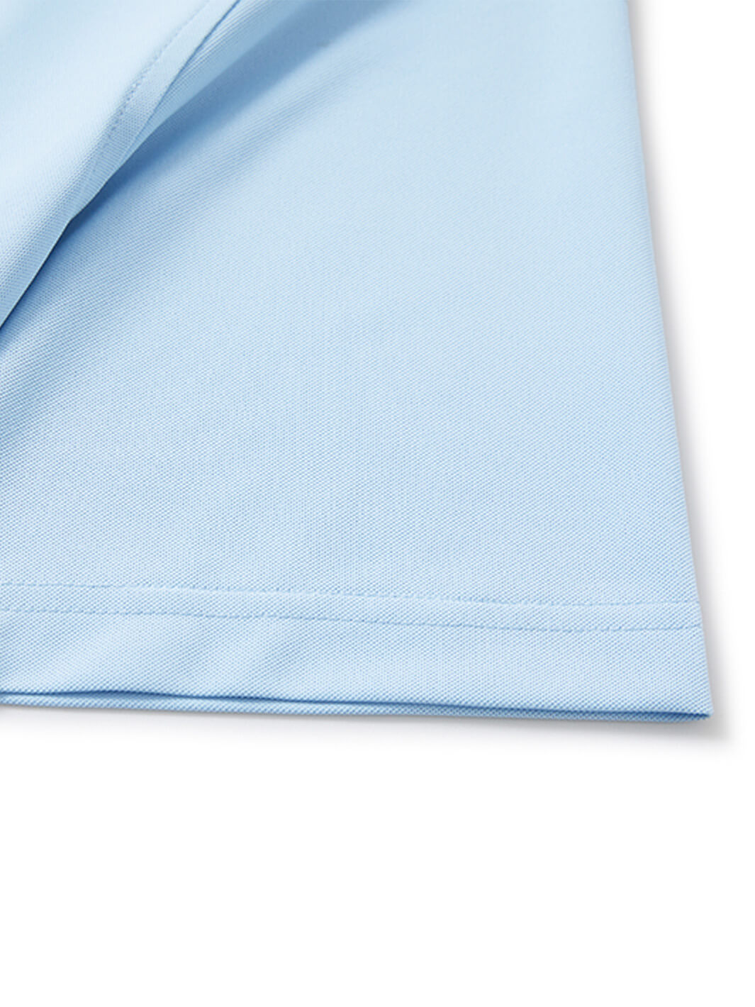 Tech Pique Performance Golf Shirt For Men-Sky Blue