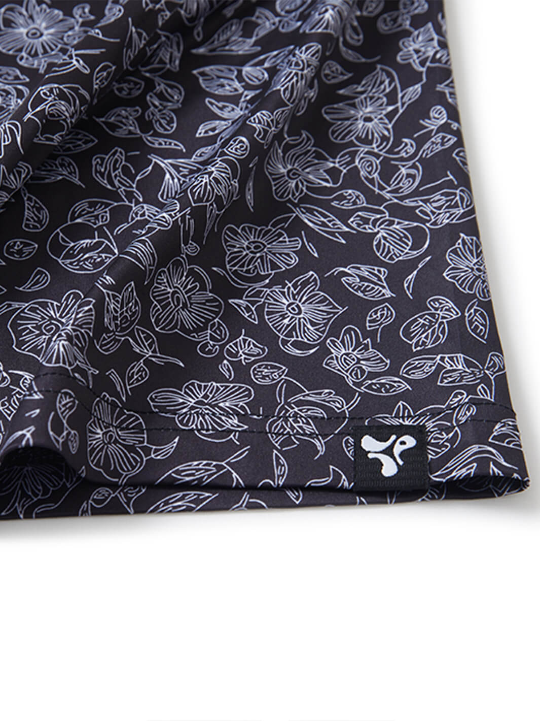 Print Performance Golf Shirt For Men-Morning Glory