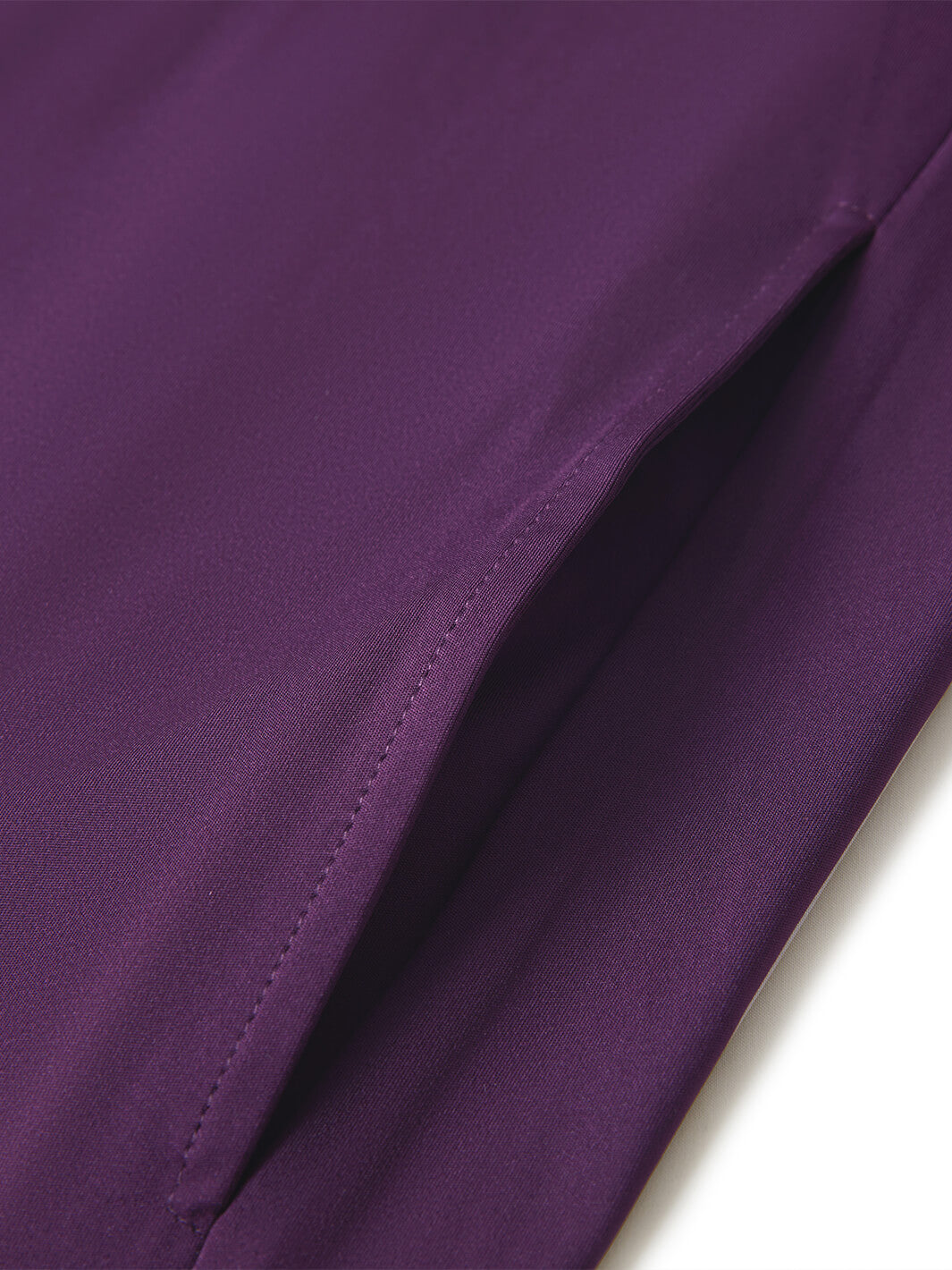 Solid Performance Golf Hoodie For Men-Ink Purple