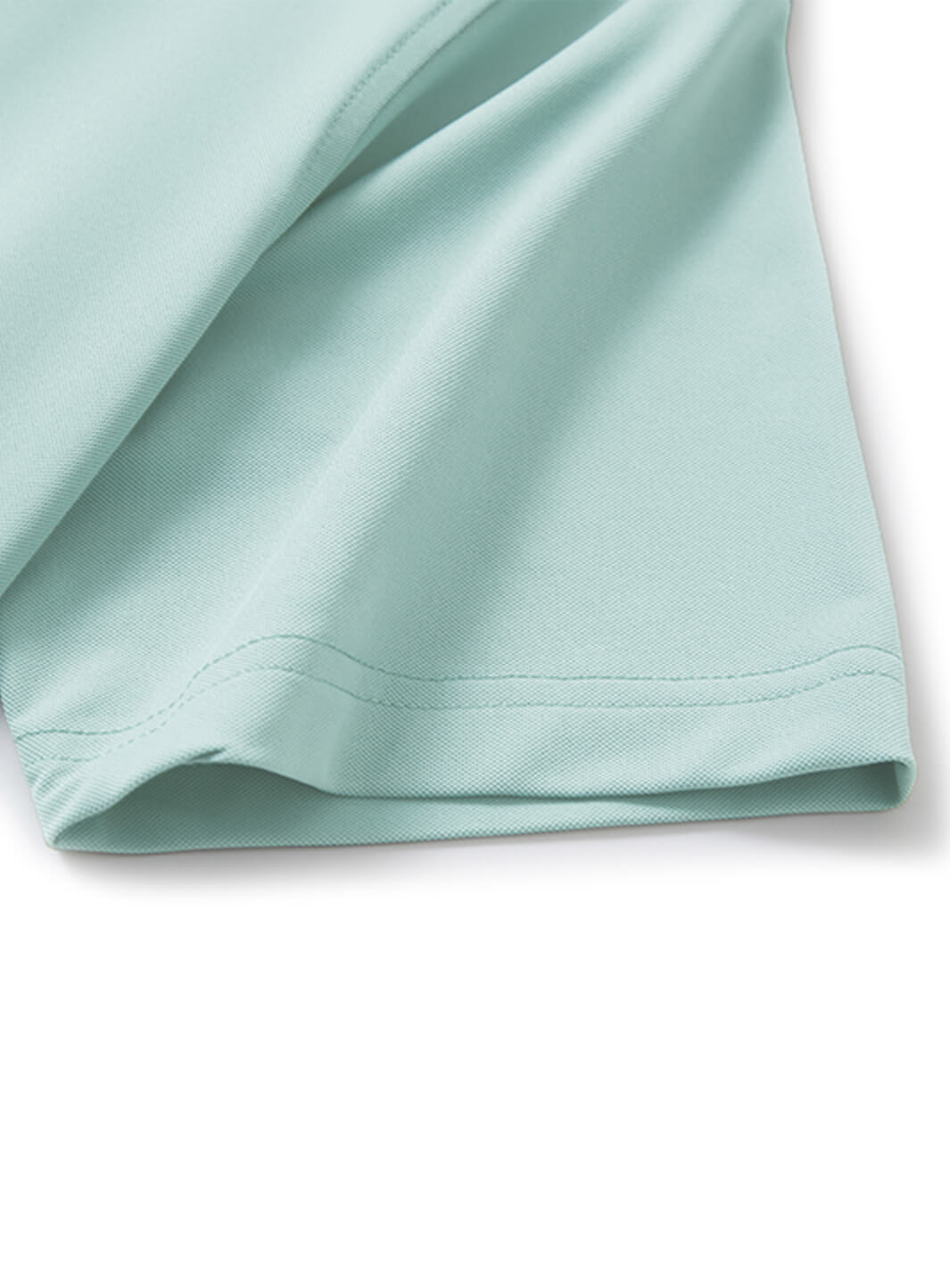 Tech Pique Performance Golf Shirt For Men-Beryl Green