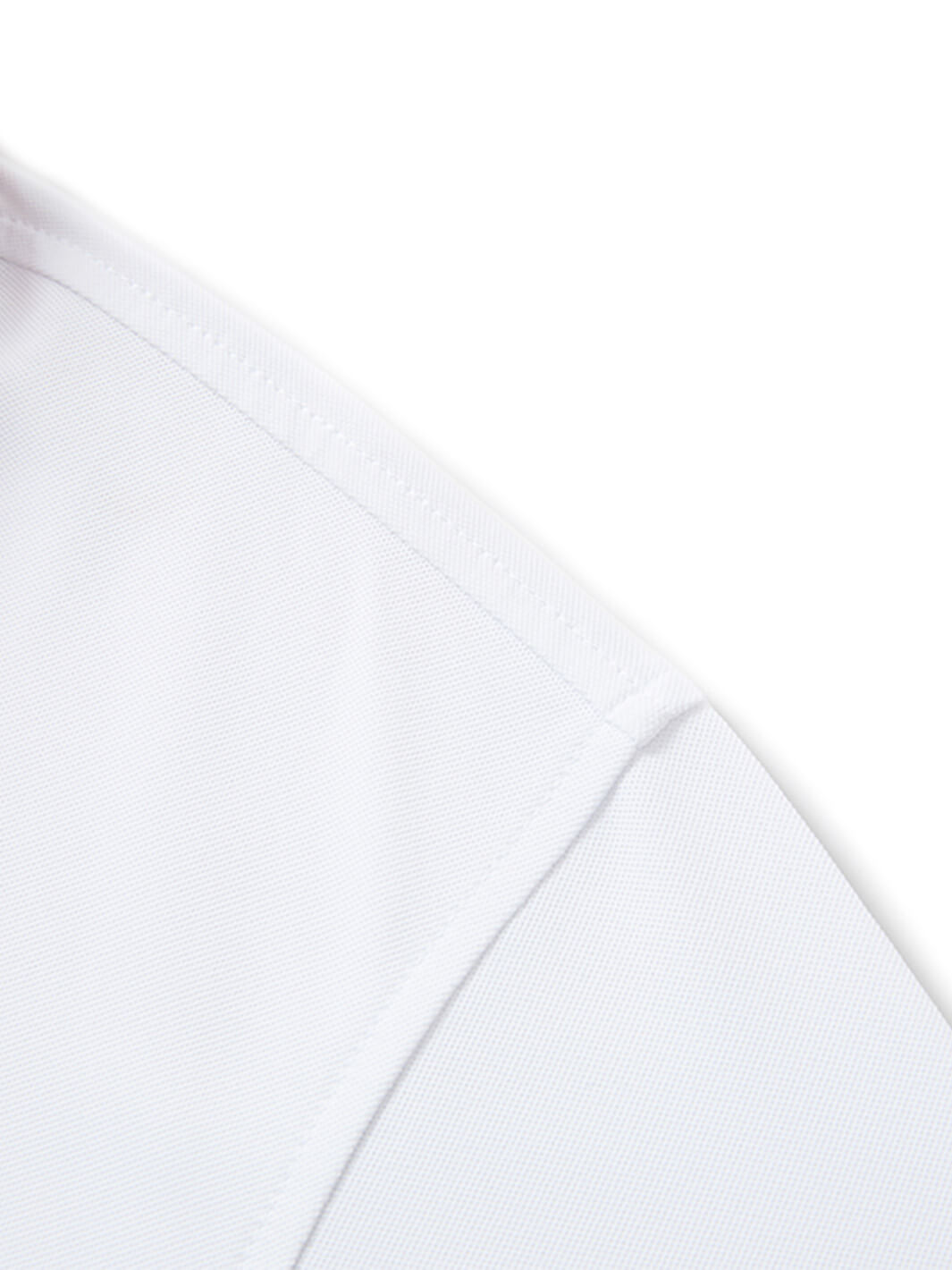 Tech Pique Performance Golf Shirt For Men-White