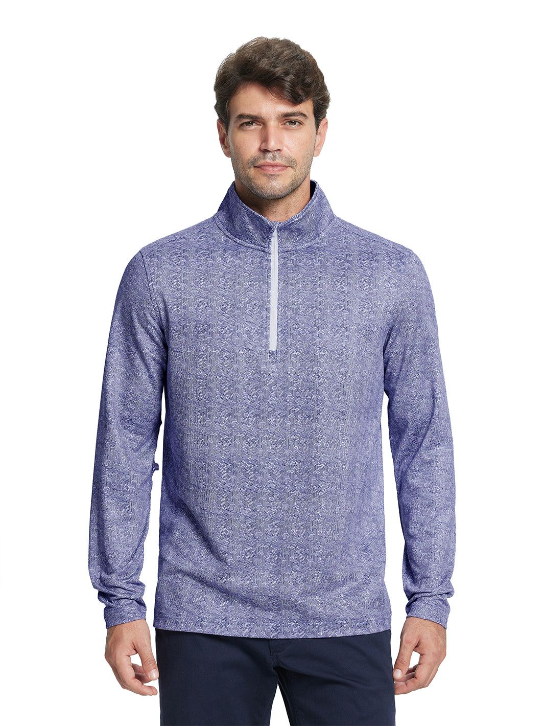 Print Performance Golf Quarter Zip