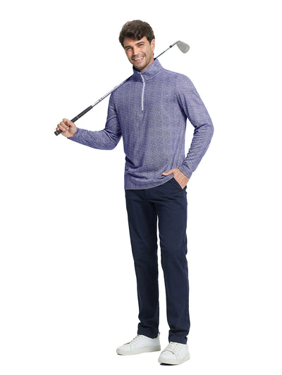 Print Performance Golf Quarter Zip