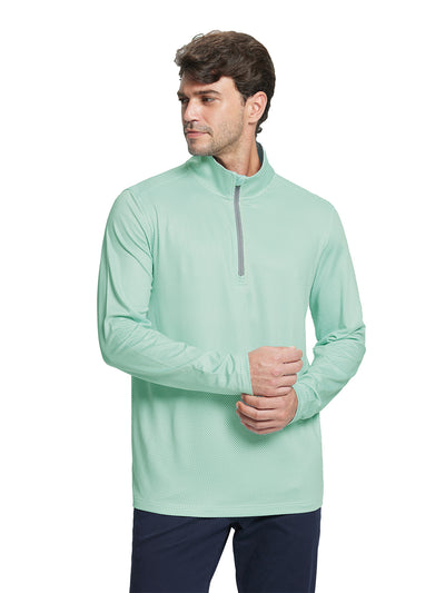Print Performance Golf Quarter Zip