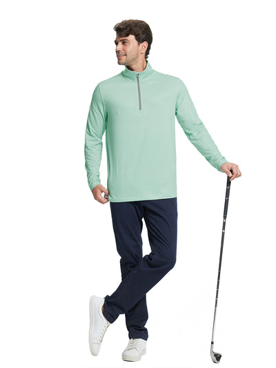 Print Performance Golf Quarter Zip