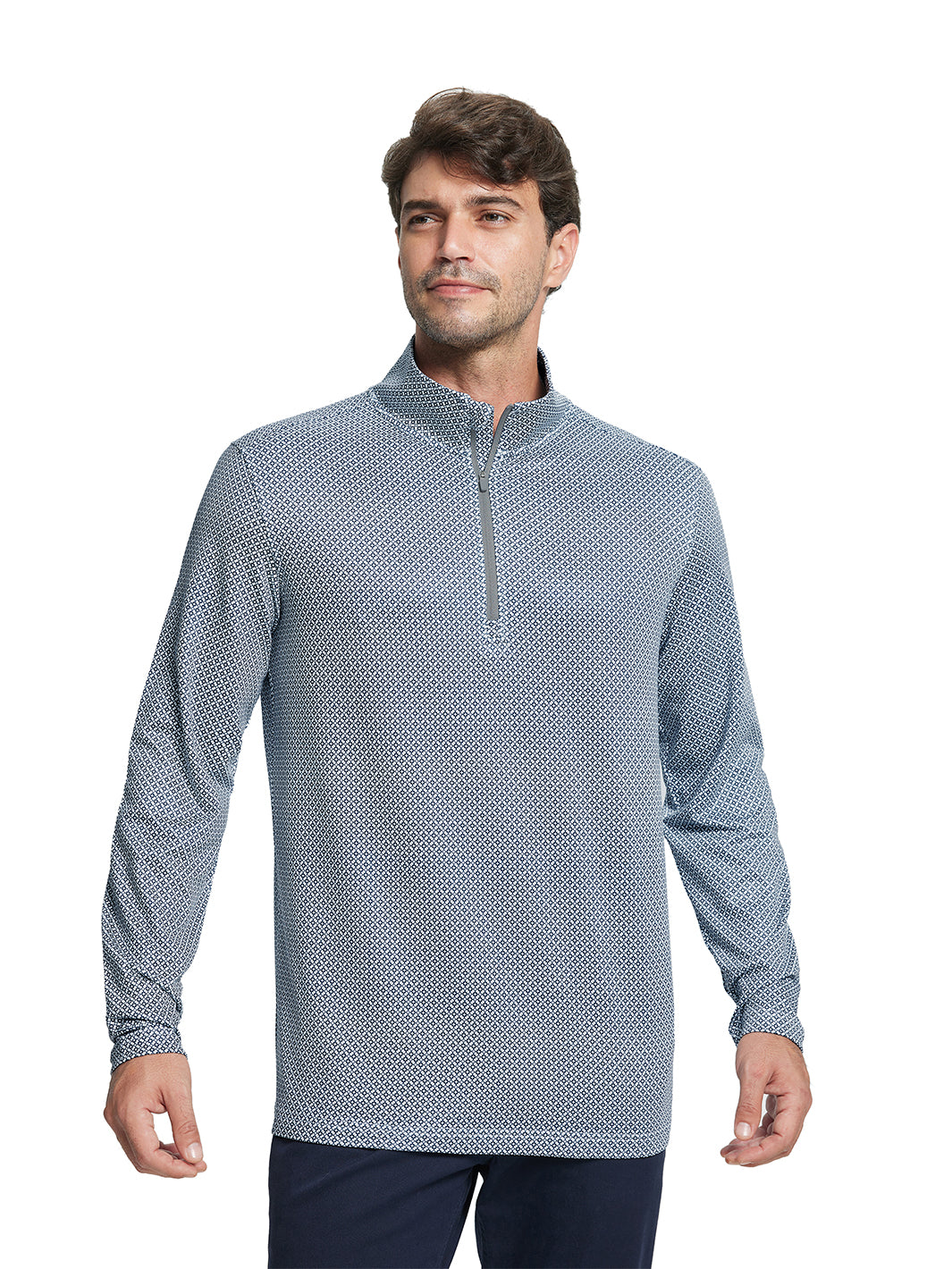 Print Performance Golf Quarter Zip