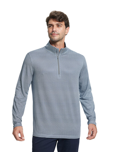 Print Performance Golf Quarter Zip