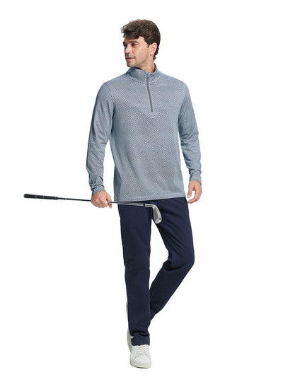 Print Performance Golf Quarter Zip