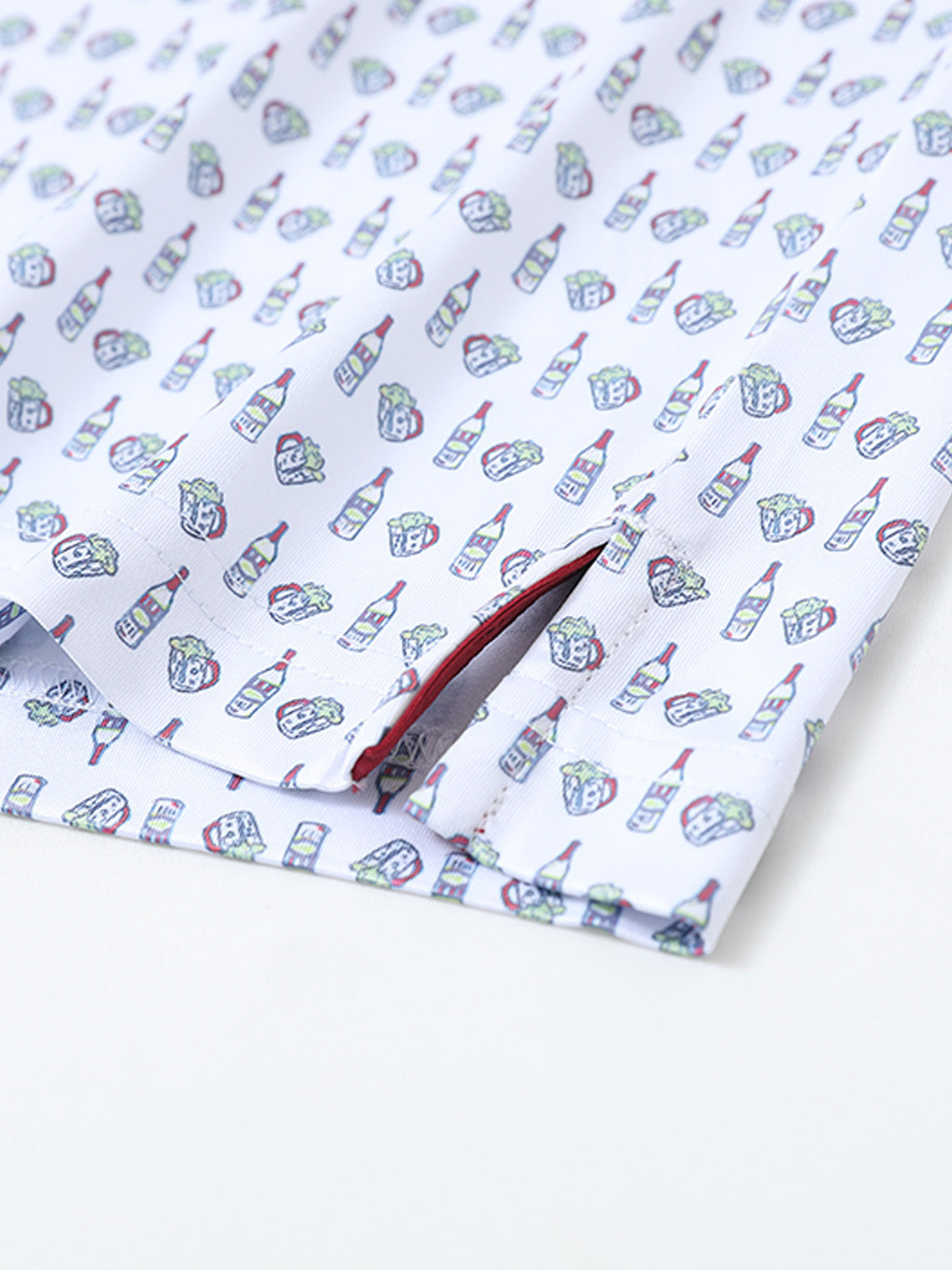 Men's Print Performance Polo-BEER