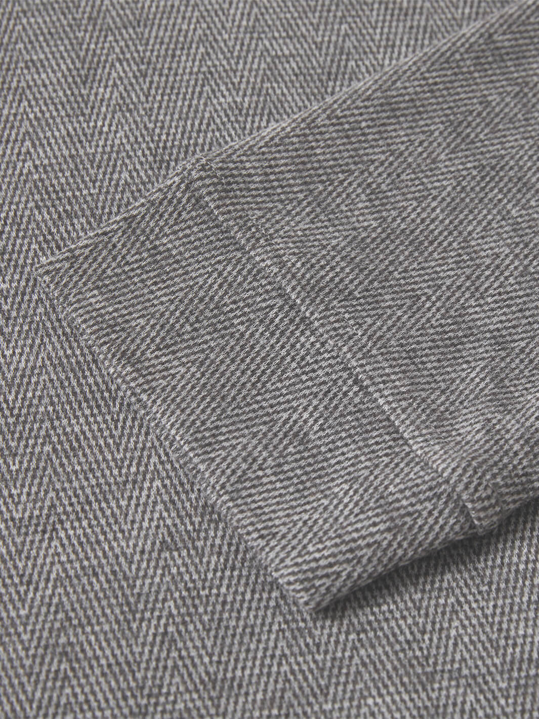 Herringbone Performance Golf Hoodie For Men-Mocha
