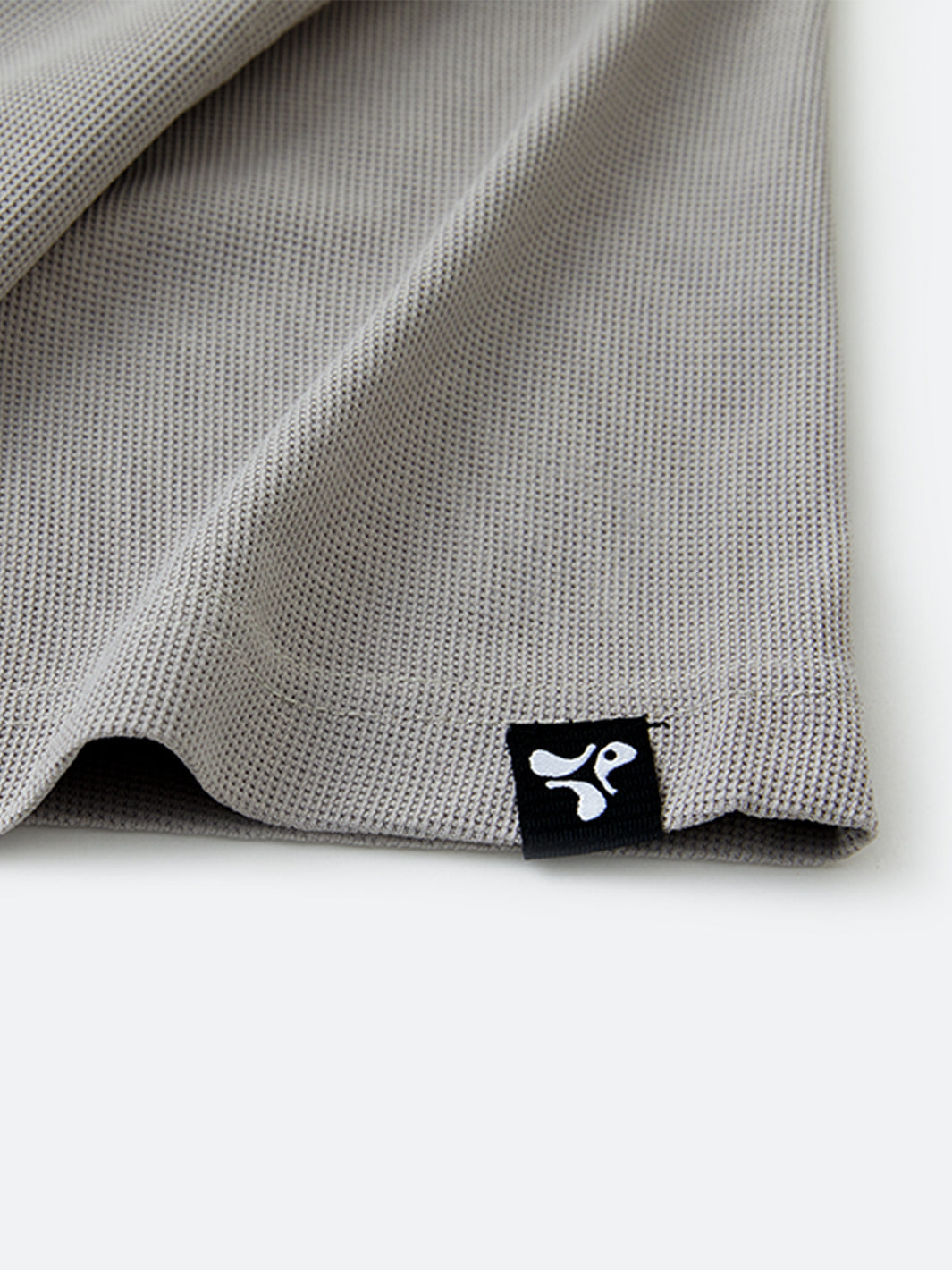 Waffle Jacquard Performance Polo-LIGHT GREY