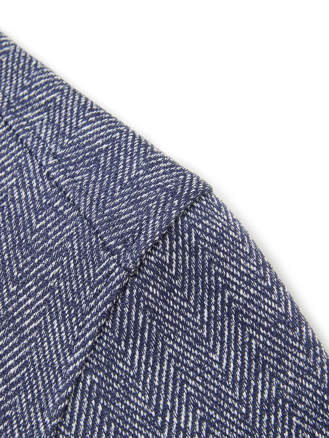 Herringbone Performance Golf Quarter Zip For Men-Navy